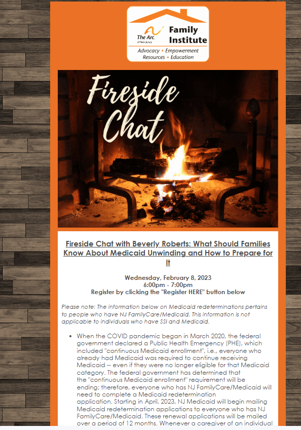 Fireside Chat with Beverly Roberts: What Should Families Know About Medicaid Unwinding and How to Prepare for It