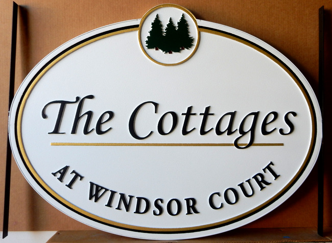 Wooden Apartment Signs, HOA Signs, Condominium Signage, Community Signs