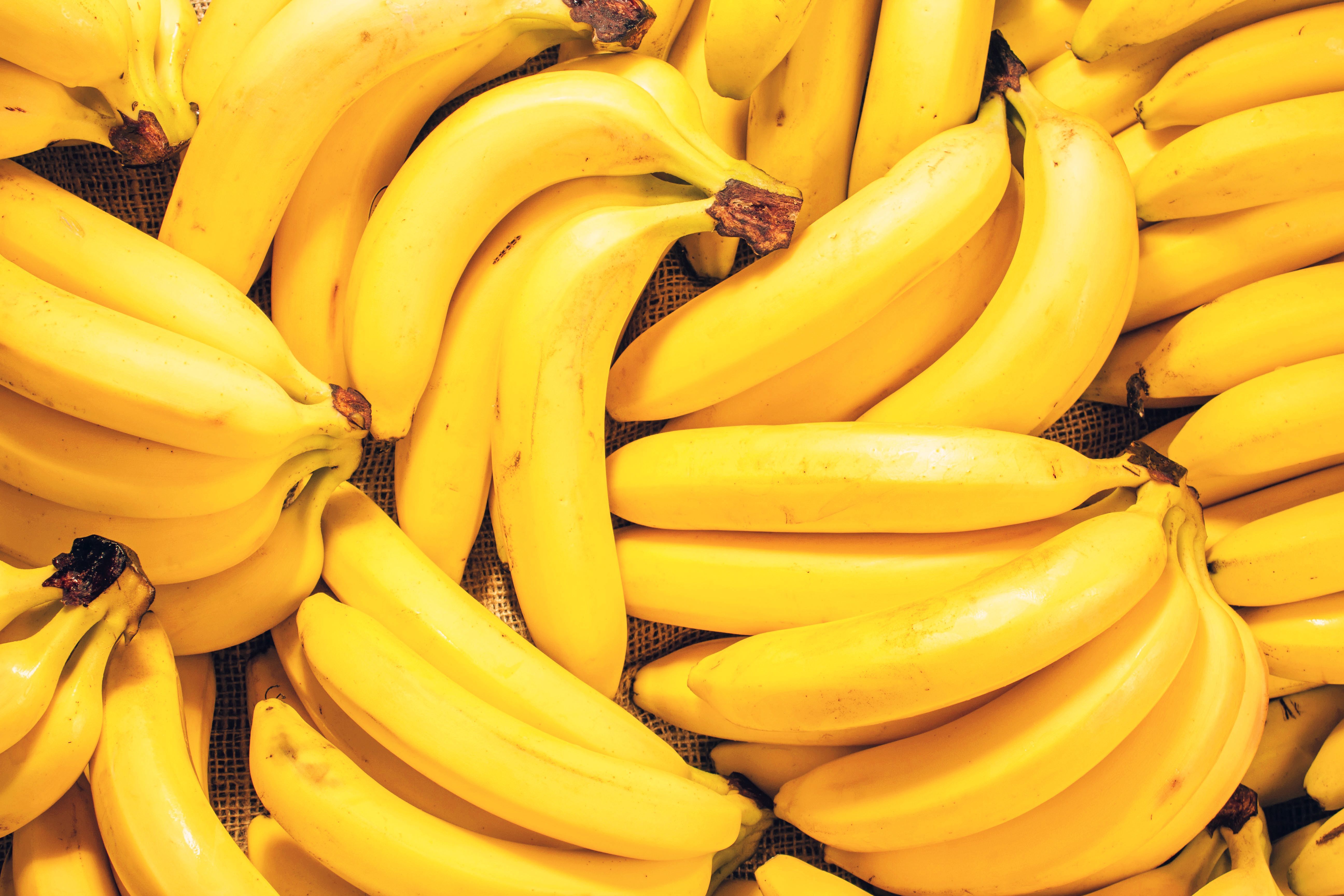 Background of bananas
