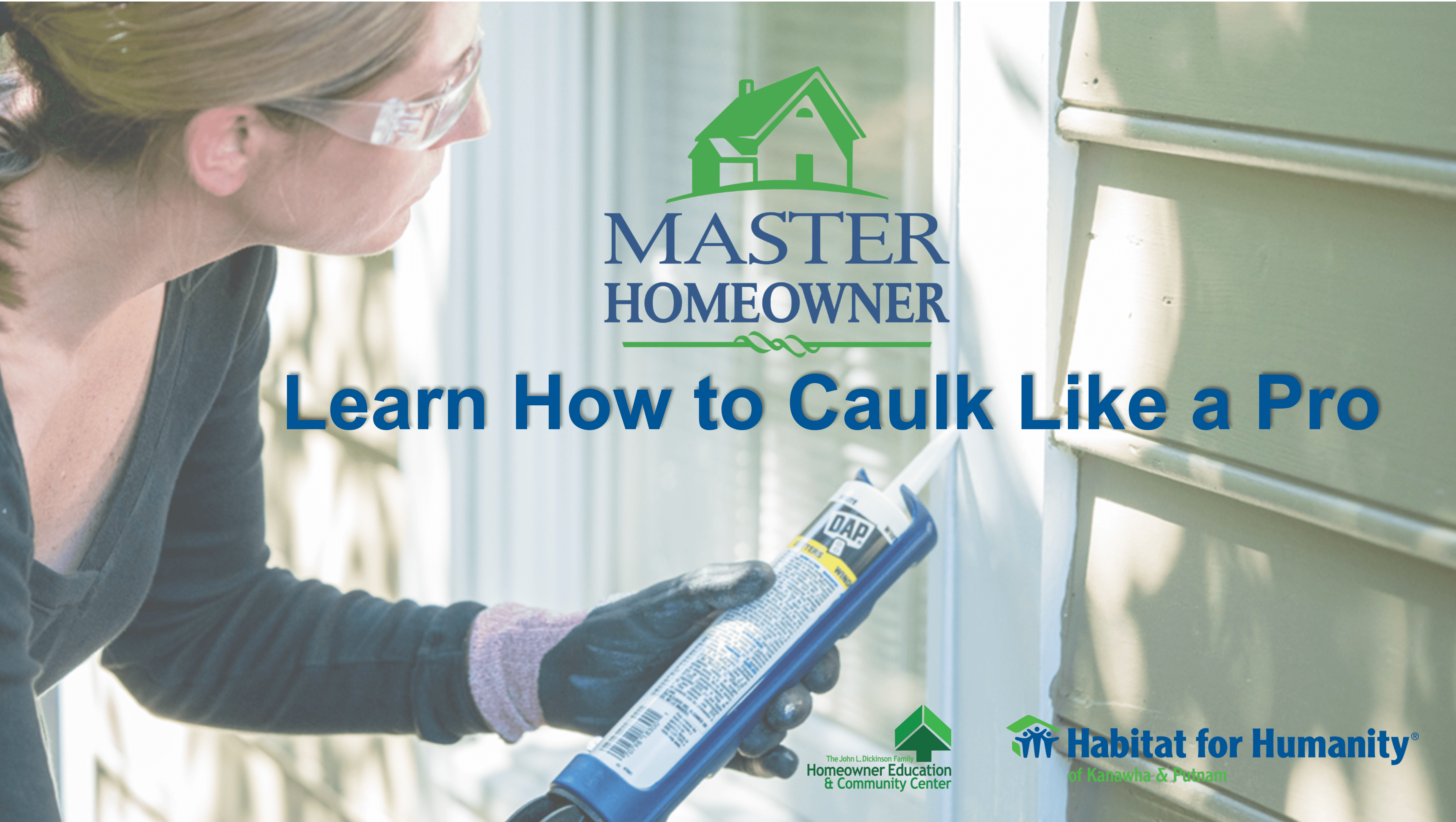 In this Master Homeowner Workshop, Darrin Huffman from Builder's First Source in Charleston, will teach you a vital skill needed to maintain your home for life.