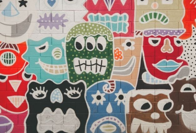Wall Art Faces