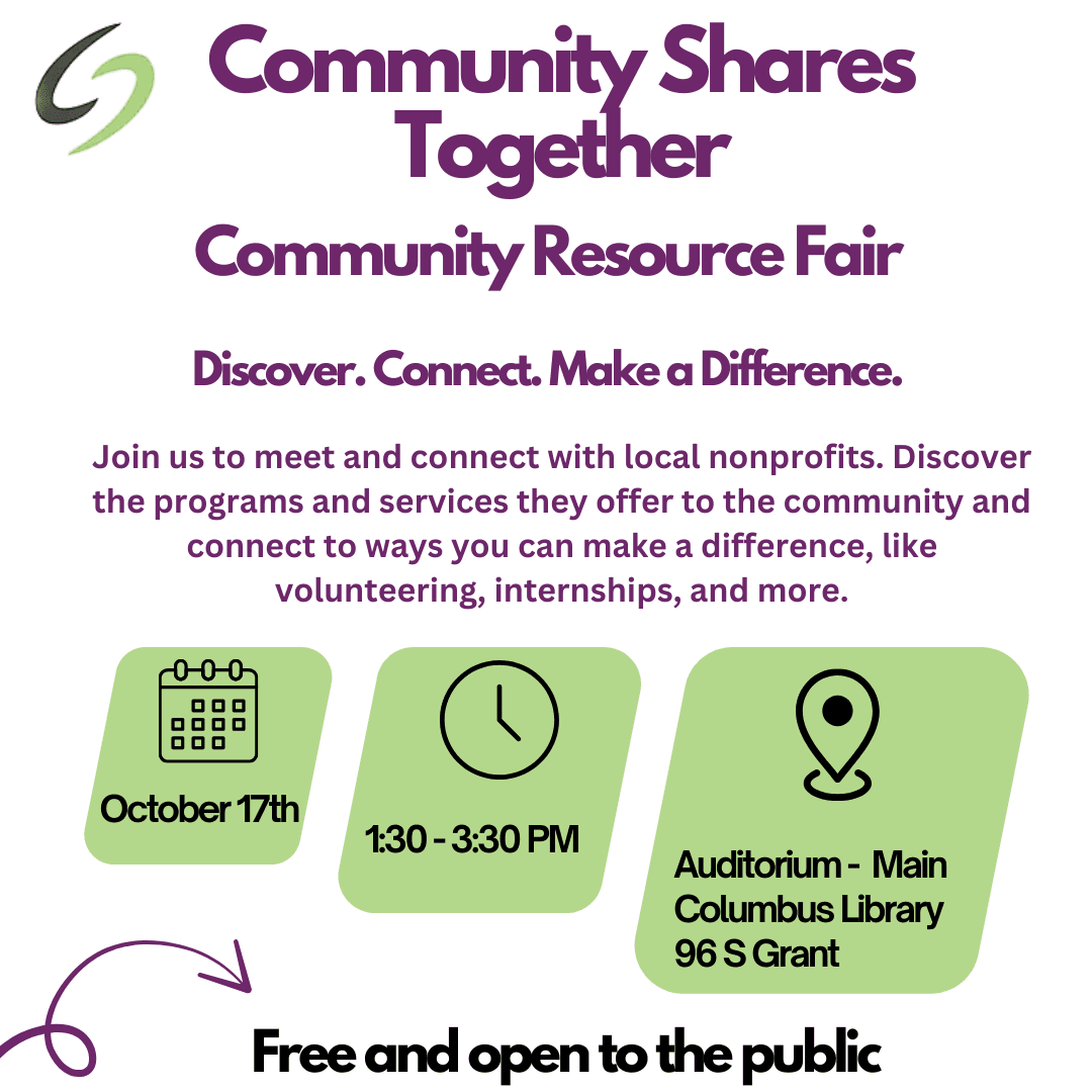 Community Shares Together - A Community Resource Fair