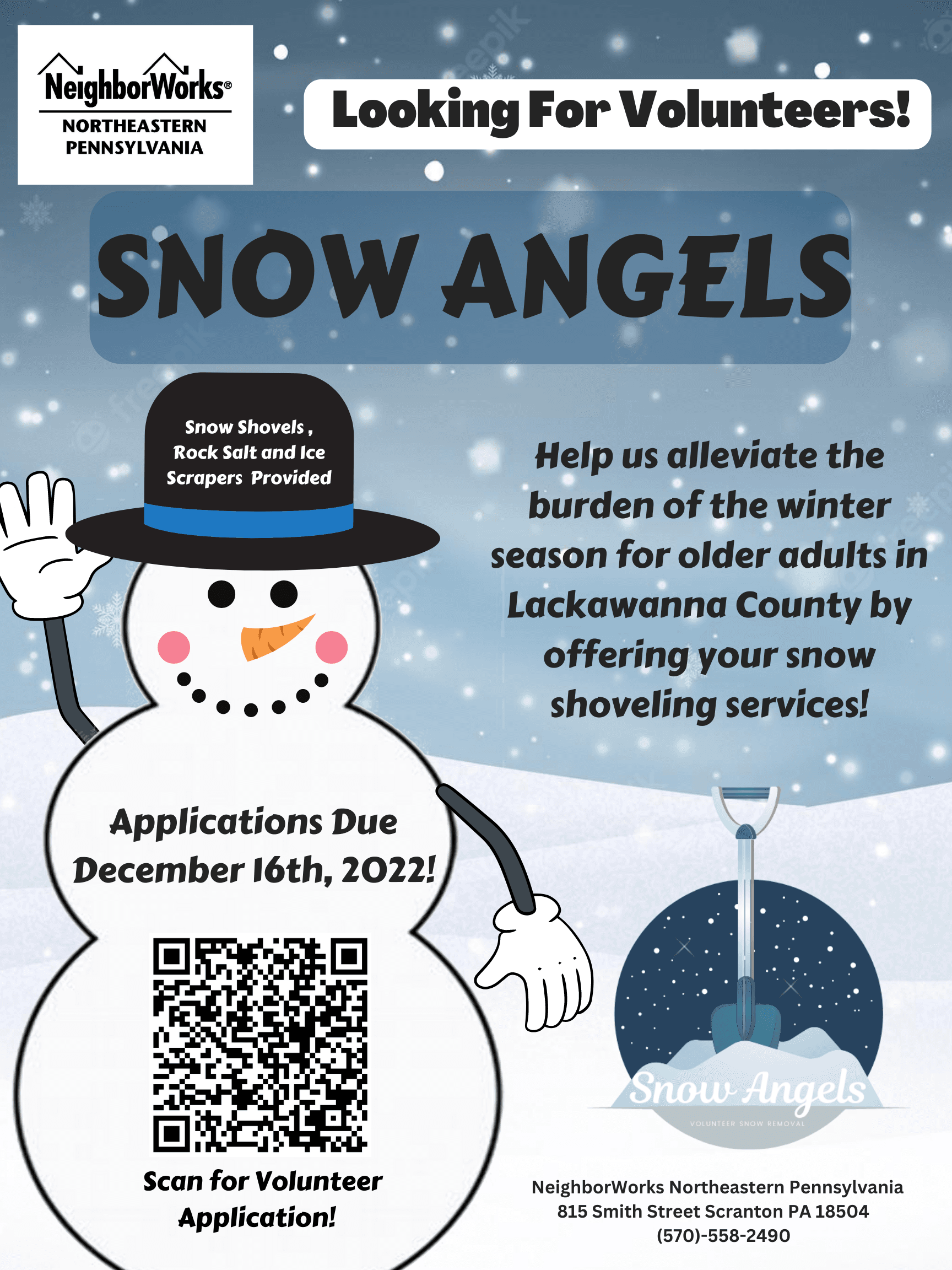 "Snow Angels" Seeking Participants
