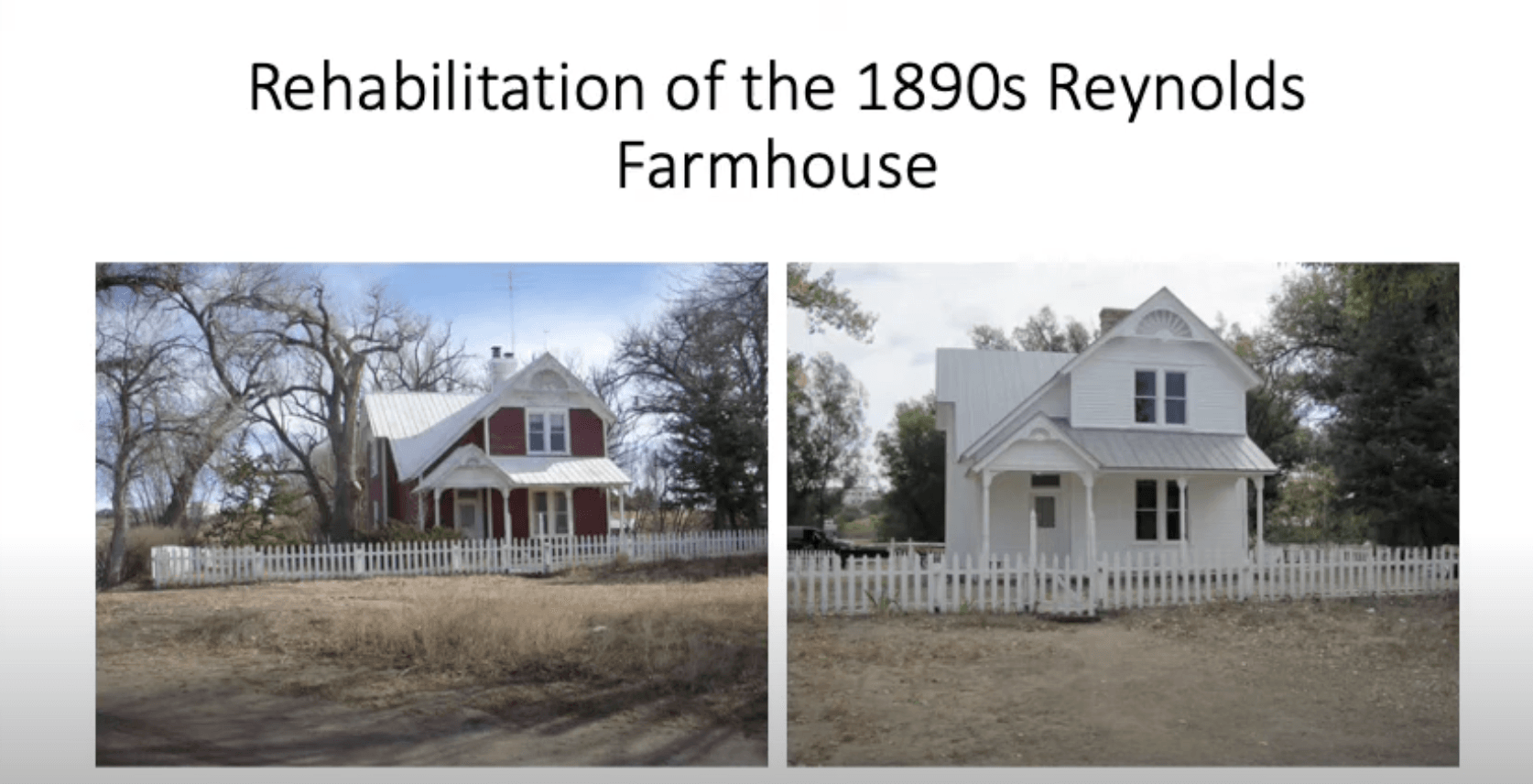Reynold Ranch Farm House Presentation 