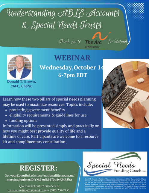 Understanding ABLE Accounts & Special Needs Trusts