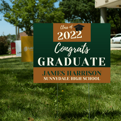 Personalized Graduation Yard Signs & Banners