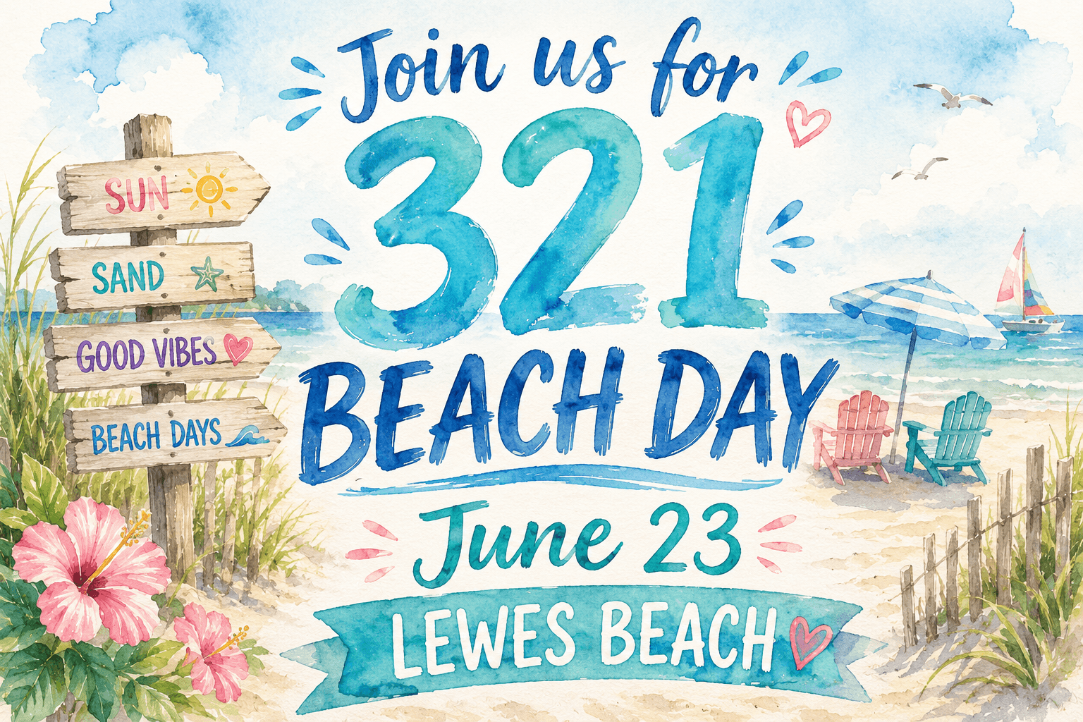 6/23 Beach Day Bash!