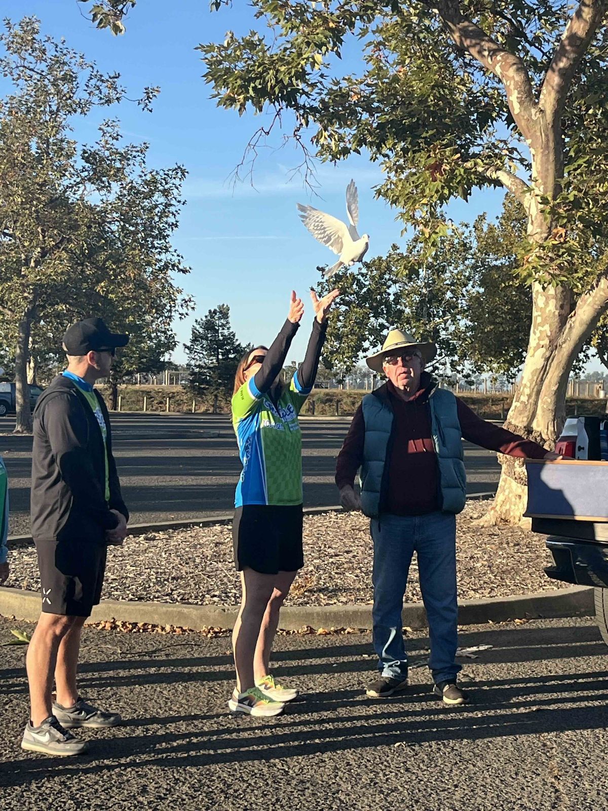 2025 Cure the Cycle dove release