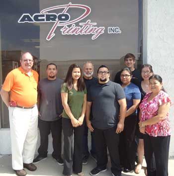 ACRO Printing Inc. of Whittier, CA Store Front