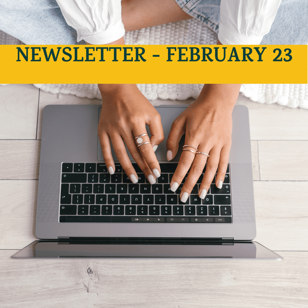THIS JUST IN! - FEBRUARY NEWSLETTER