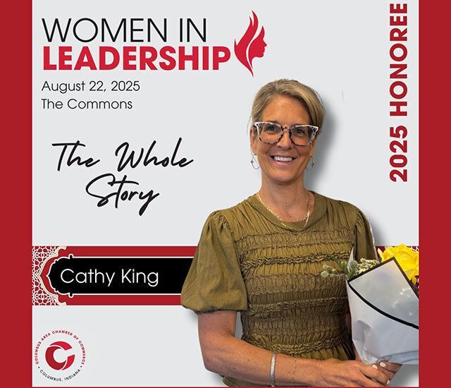 Cathy King named Woman in Leadership Honoree
