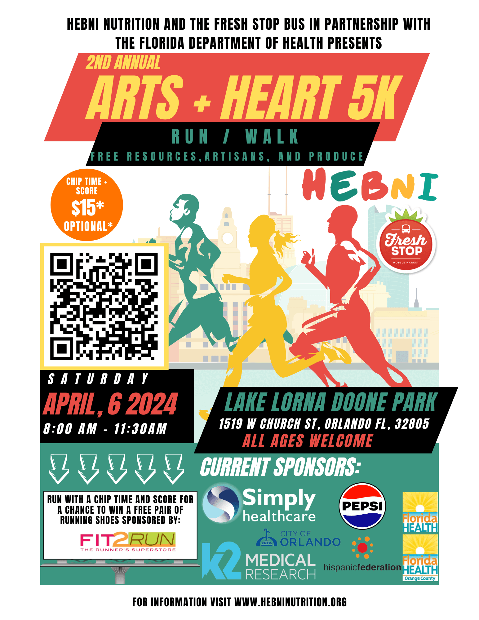 Submit an application here to be a vendor at the Art’s and Heart 5k! 