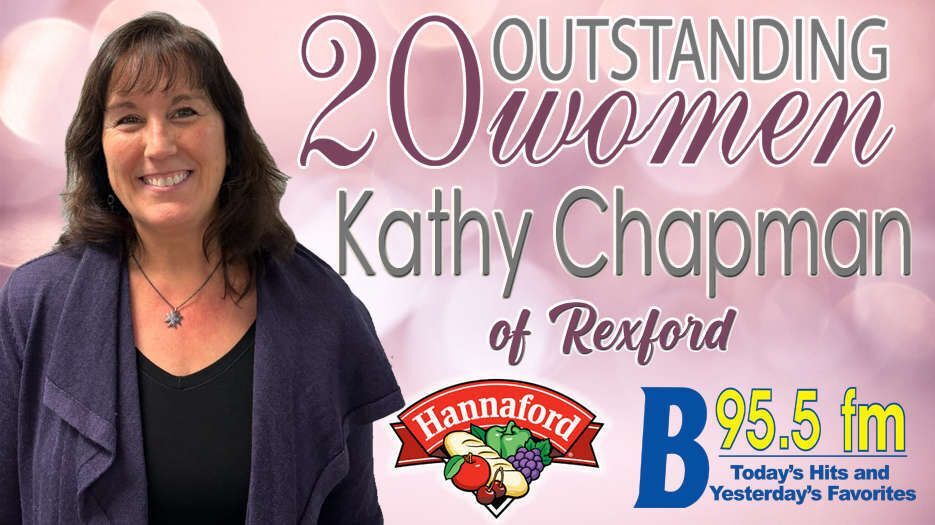 Volunteer Mentor Kathy Chapman Named One of Hannaford's 20 Outstanding Women