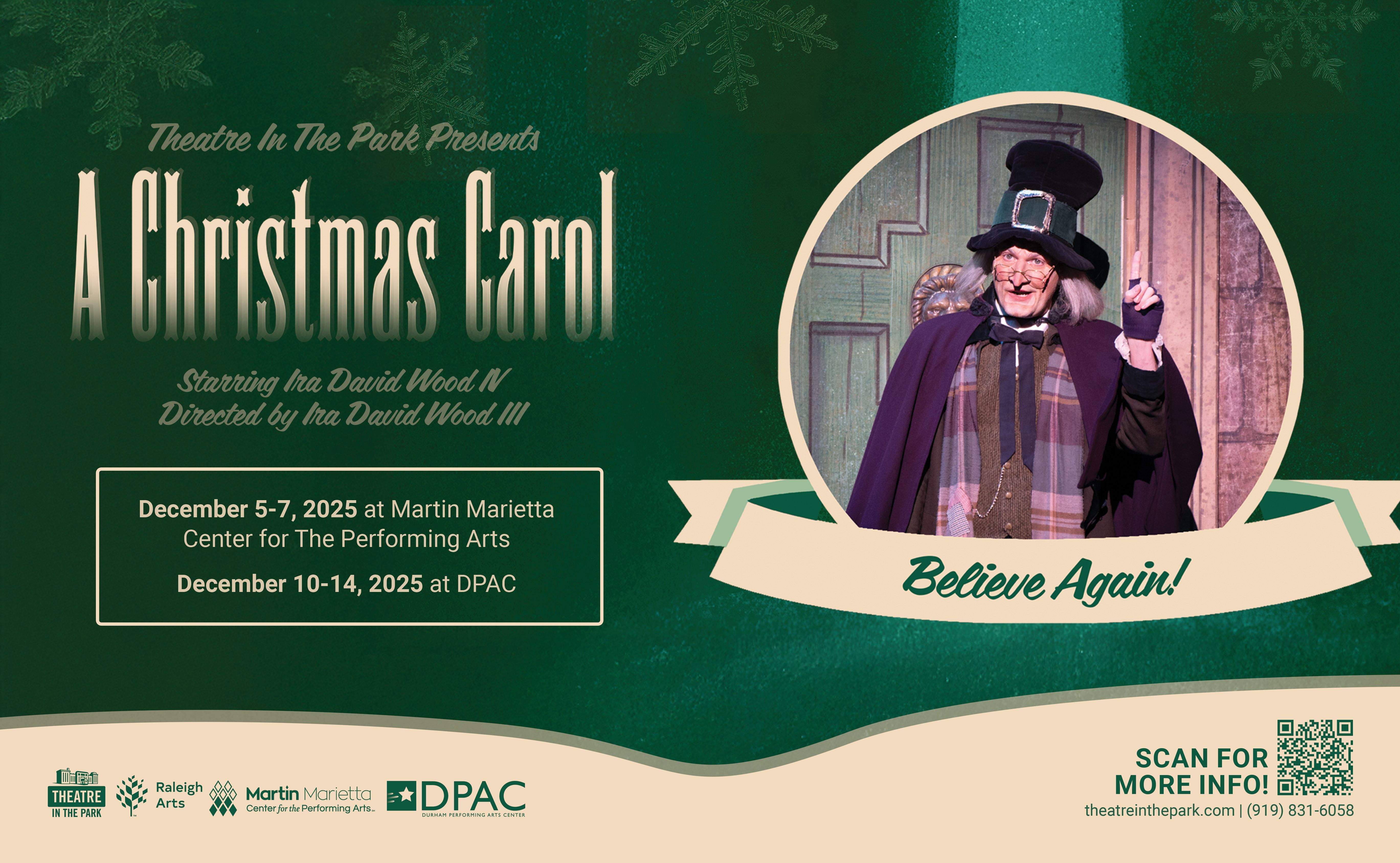 Auditions for A Christmas Carol 2025