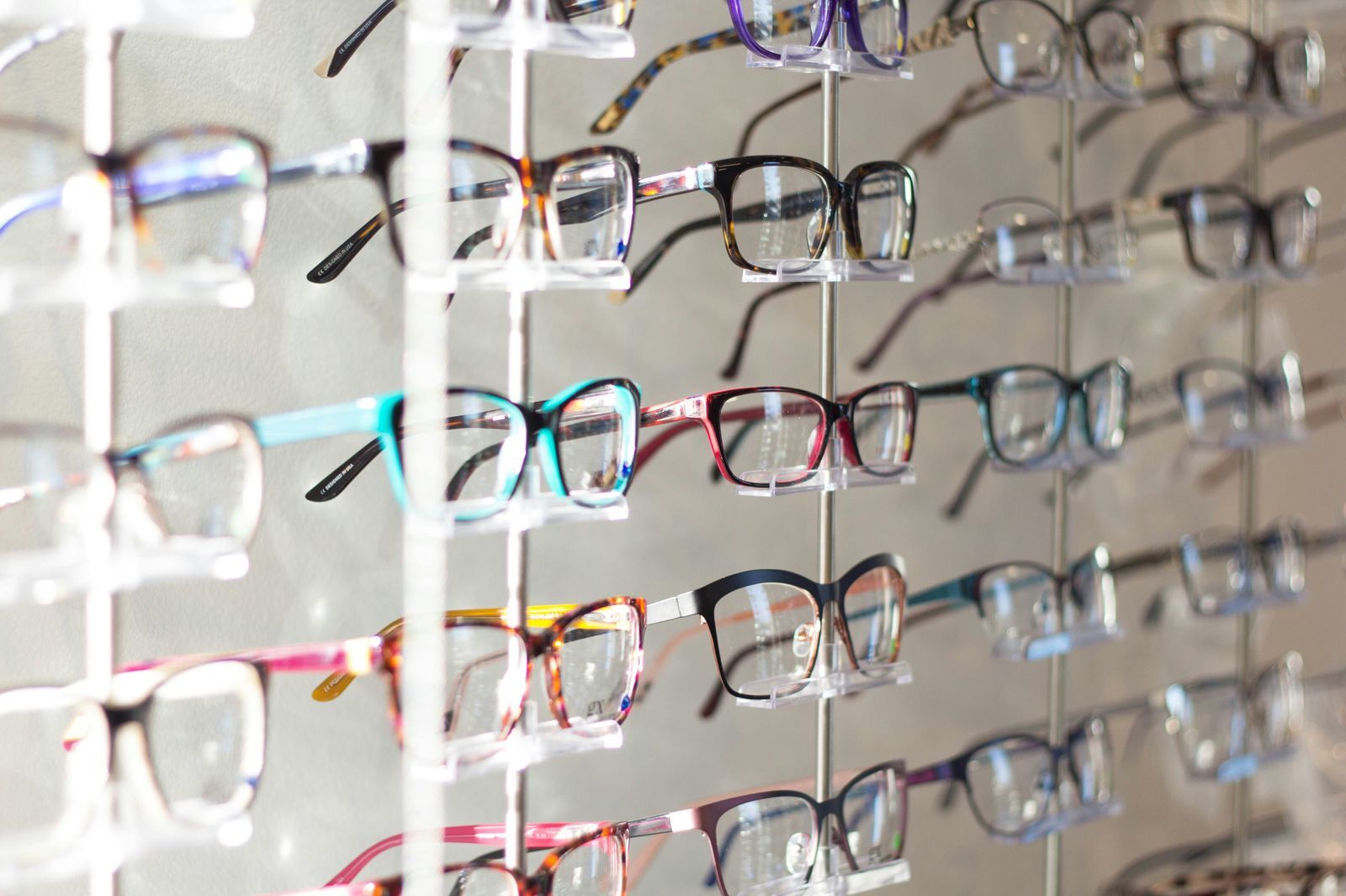 Eye glass frame display