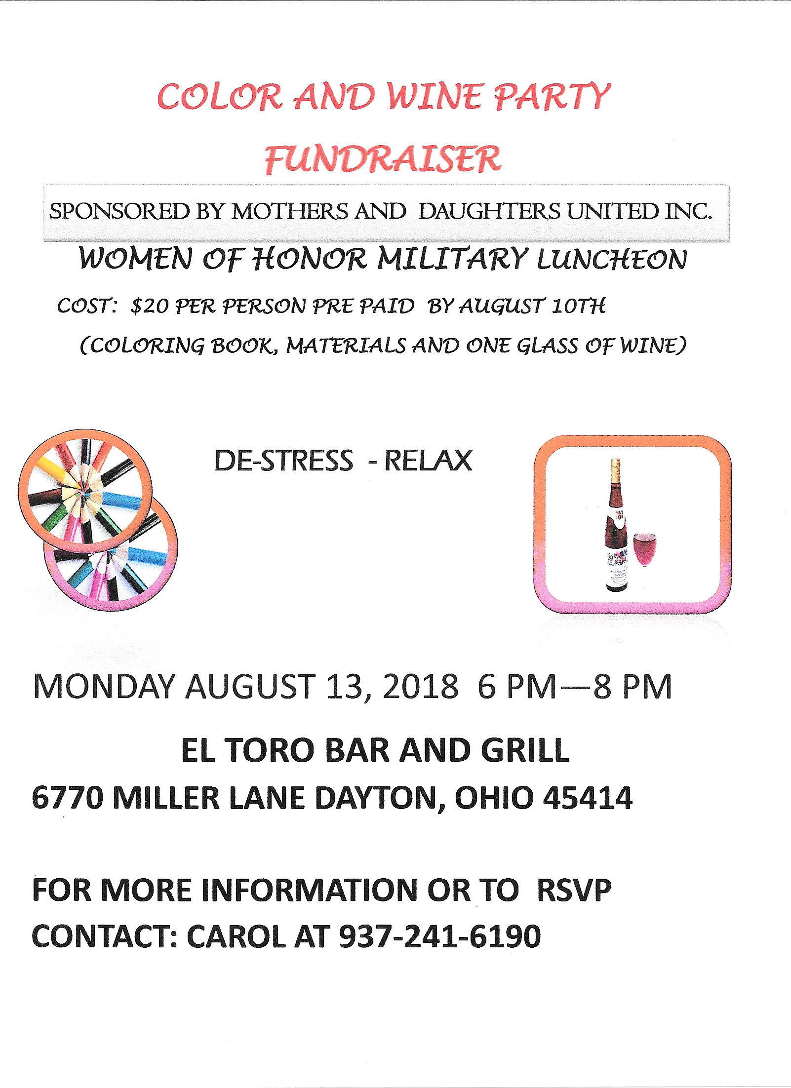 Color and Wine Party