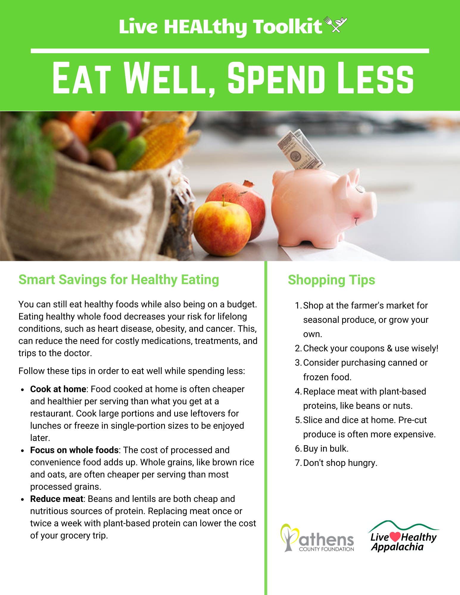 Eat Well, Spend Less