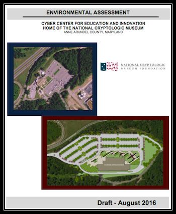 August 2016 Draft - Environmental Assessment (EA) for CCEI - Home of New National Cryptologic Museum