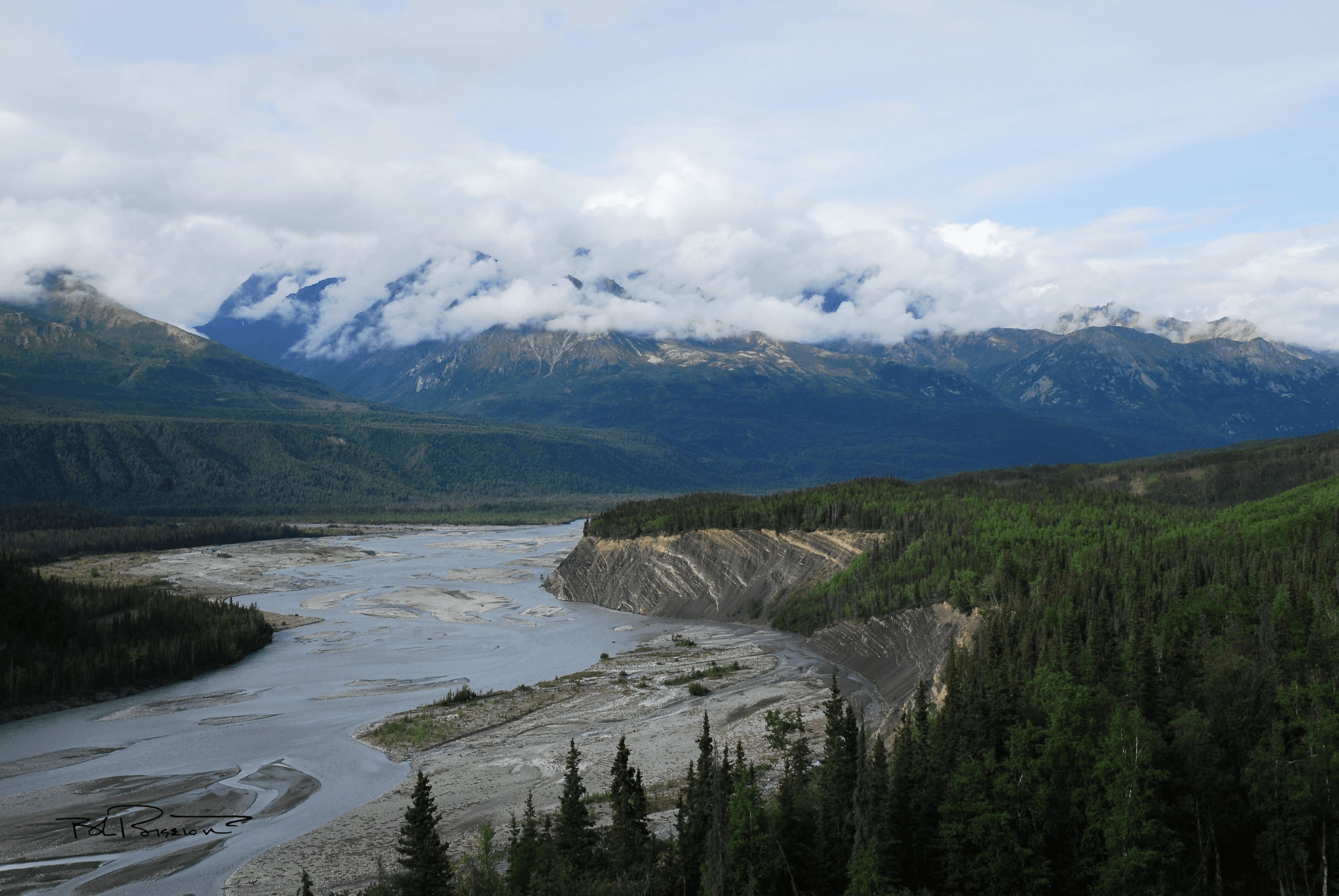 Braided Cliffs #2