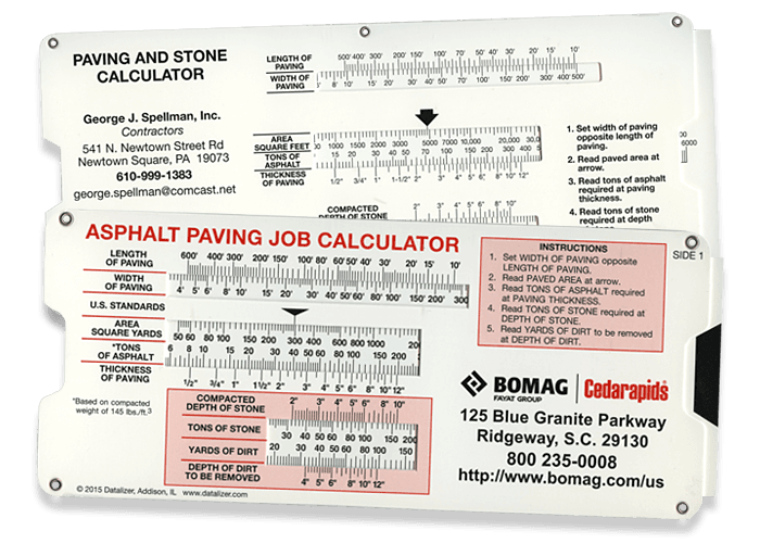 Paperboard Slide Rule Calculators