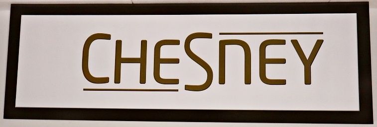 SA28492 - Carved and Sandblasted HDU Sign for "Chesney"