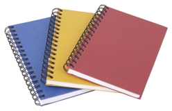 notebooks produced in Owings Mills, Maryland.