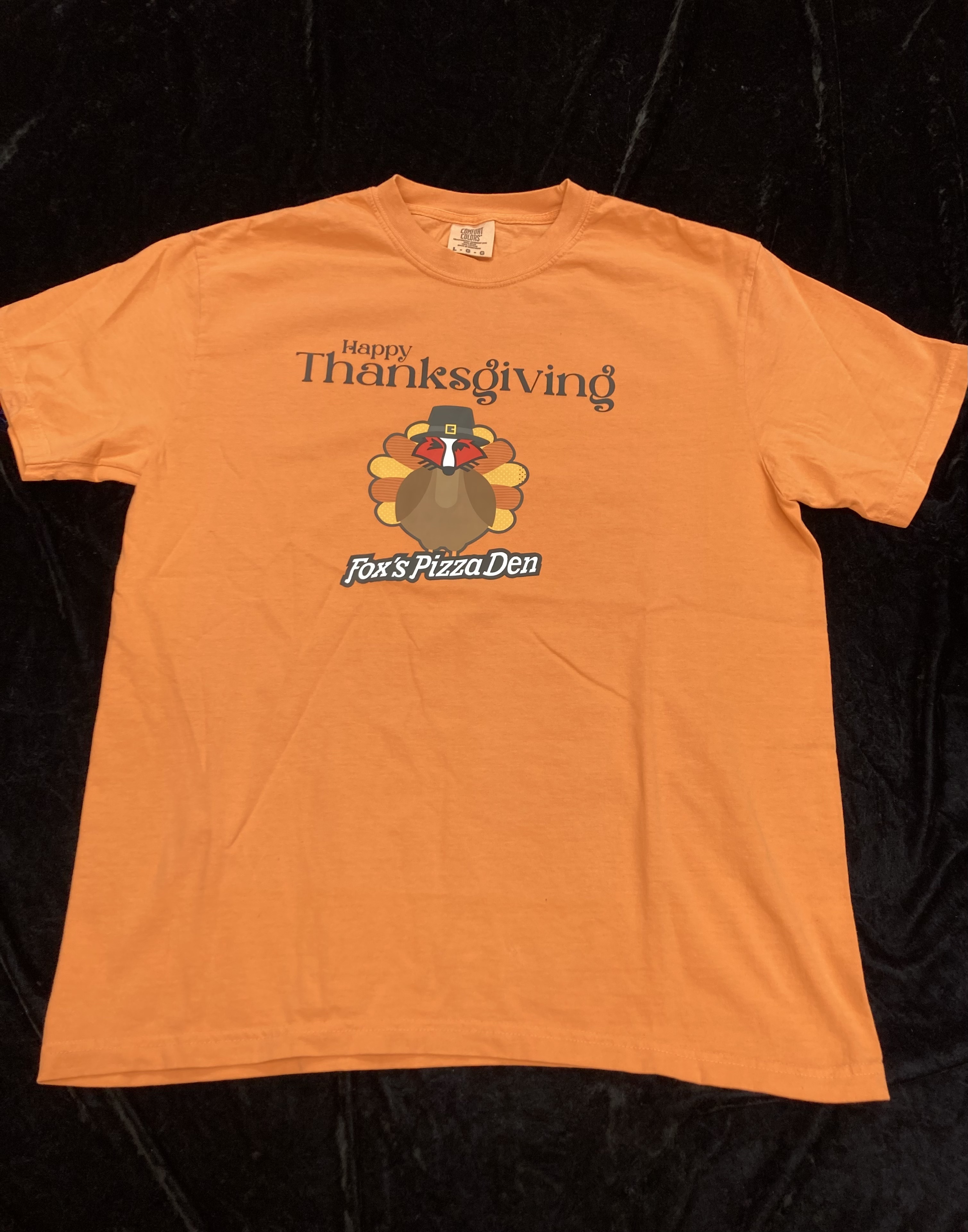SALE 2025 Thanksgiving Logo - Large Orange T-Shirt