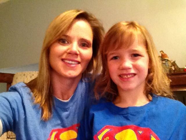 More Superhero friends! Jaymee and Ava Mueller