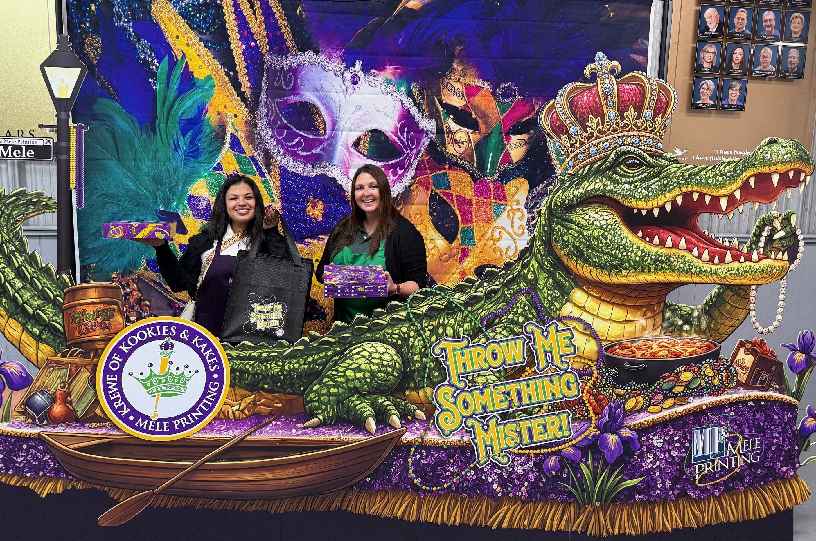 Krewe of Kookies & Kakes King Baking Classes & Facility Tour