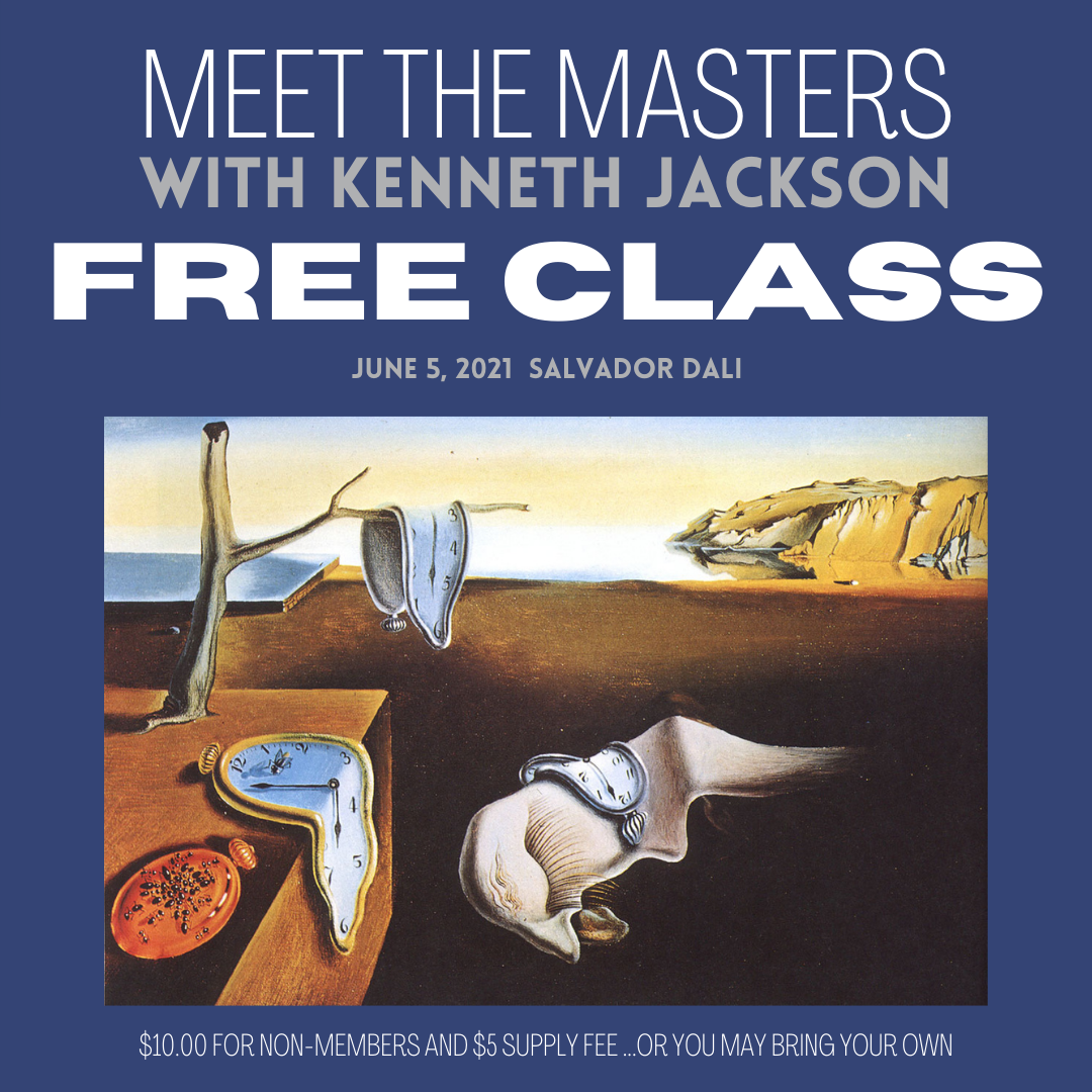 Meet the Masters FREE Art Class - Salvador Dali