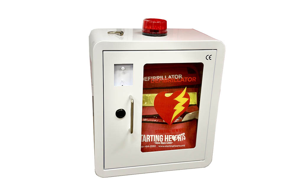 Interior AED Wall Mount Cabinet with Alarm