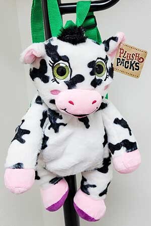 Plush - Cow Back Pack