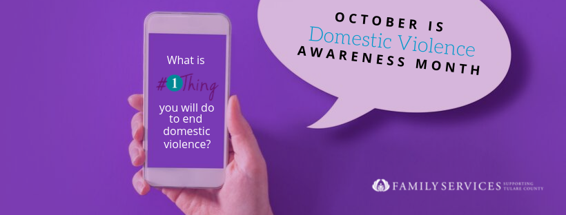 Get Involved for Domestic Violence Awareness Month!