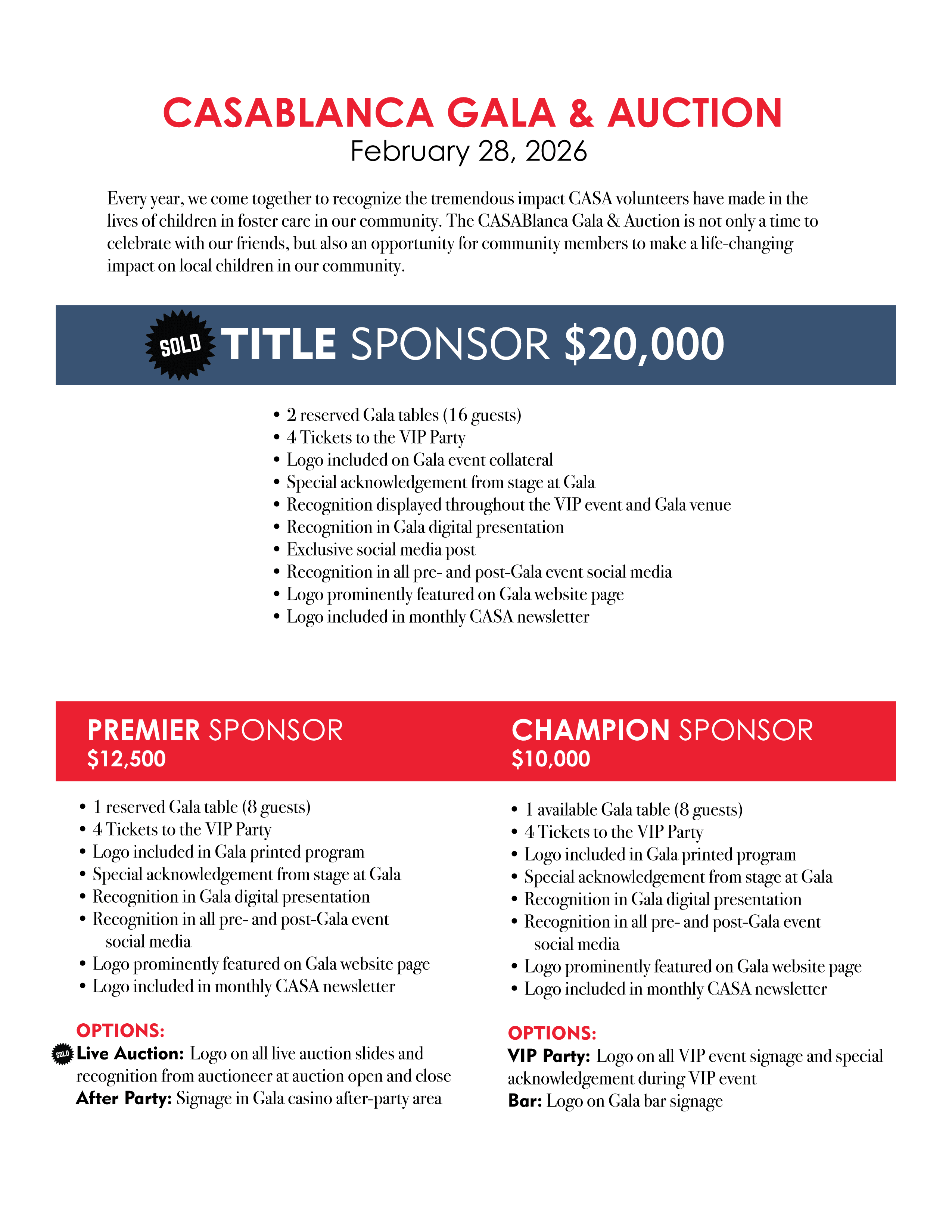 CASABlanca Gala Sponsorship1