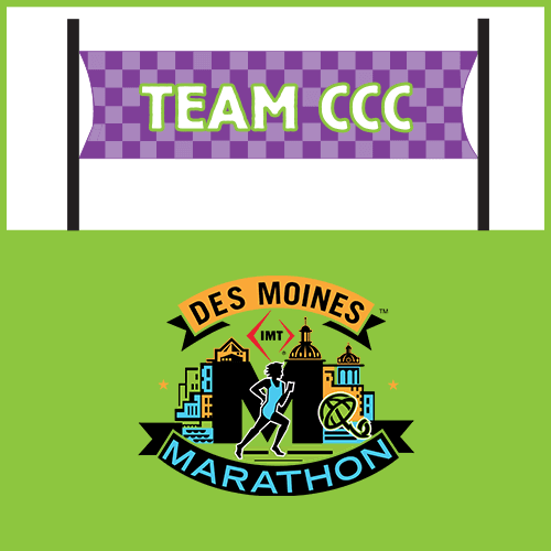 Join Team CCC at the IMT Des Moines Marathon