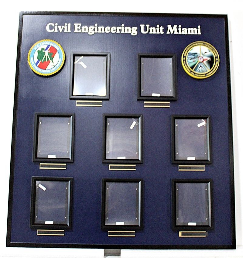 SA1535 - Leadership Photo Board for the Civil Engineering Unit Miami 