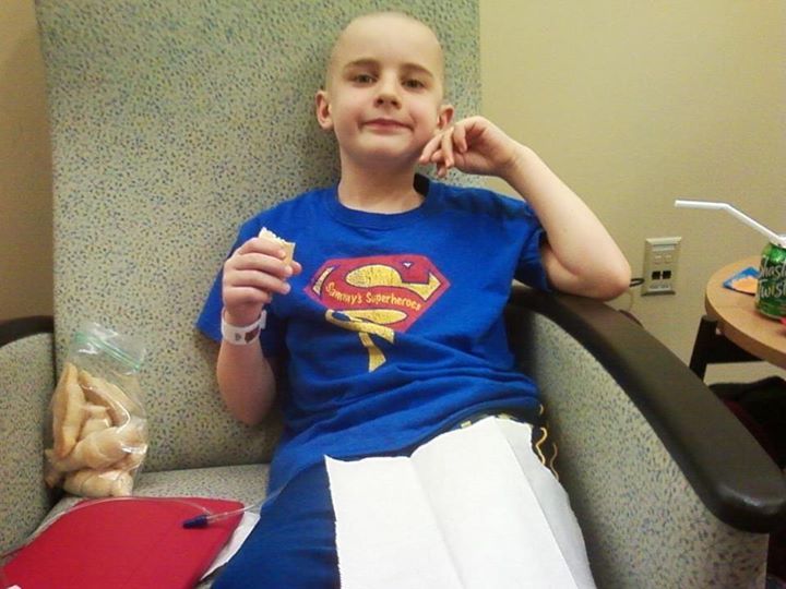 Jack wore his Sammy shirt to clinic today. We love this kid. He’s amazing. 