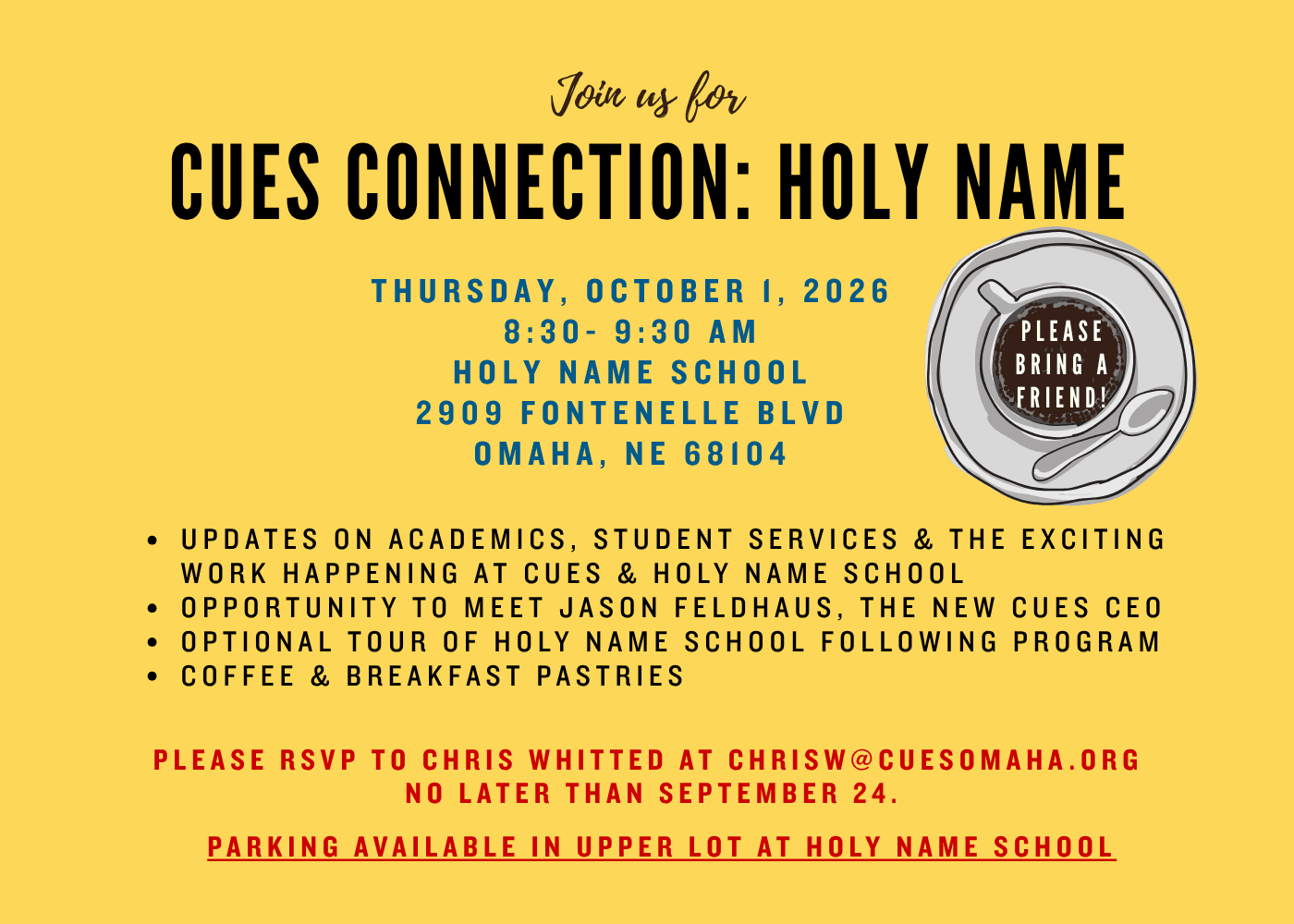 CUES Connection: Holy Name School