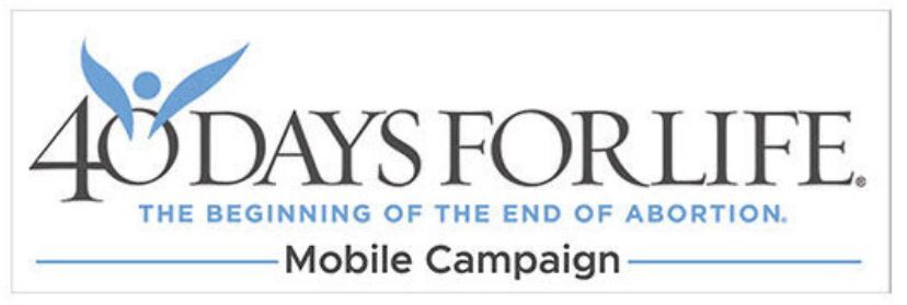 40 Days for Life Mobile