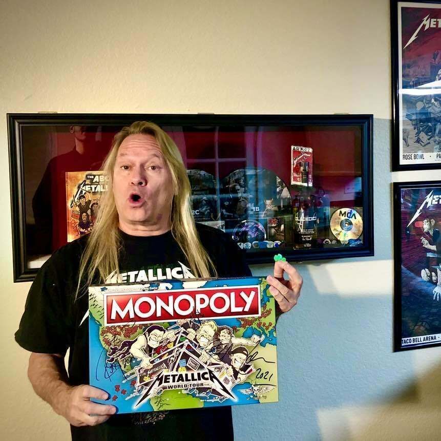 Jay - Autographed Metallica Monopoly