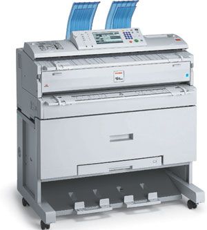 Ricoh Afficio 240W Digital Engineering (Blueprint) Printer/Copier