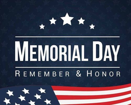 Remember & Honor this Memorial Day