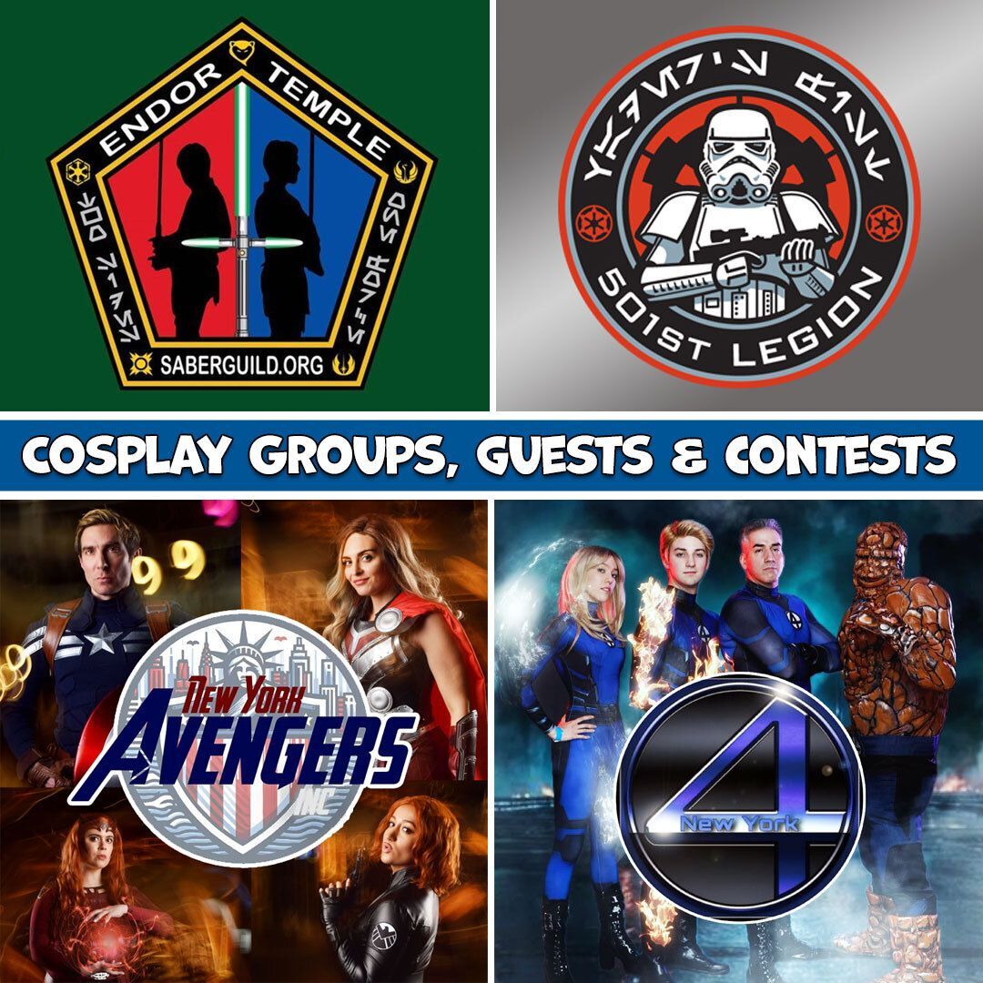Cosplay Groups, Guests, Meet-ups and Contests