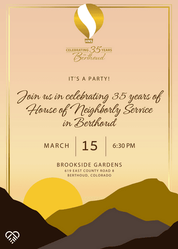 Celebrating 35 years of providing basic need services to the community of Berthoud