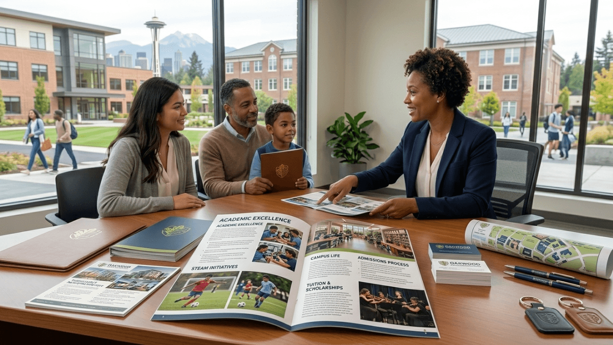 School Brochure Design: 25 Proven Tips to Create Enrollment Brochures That Convert Parents Into Students