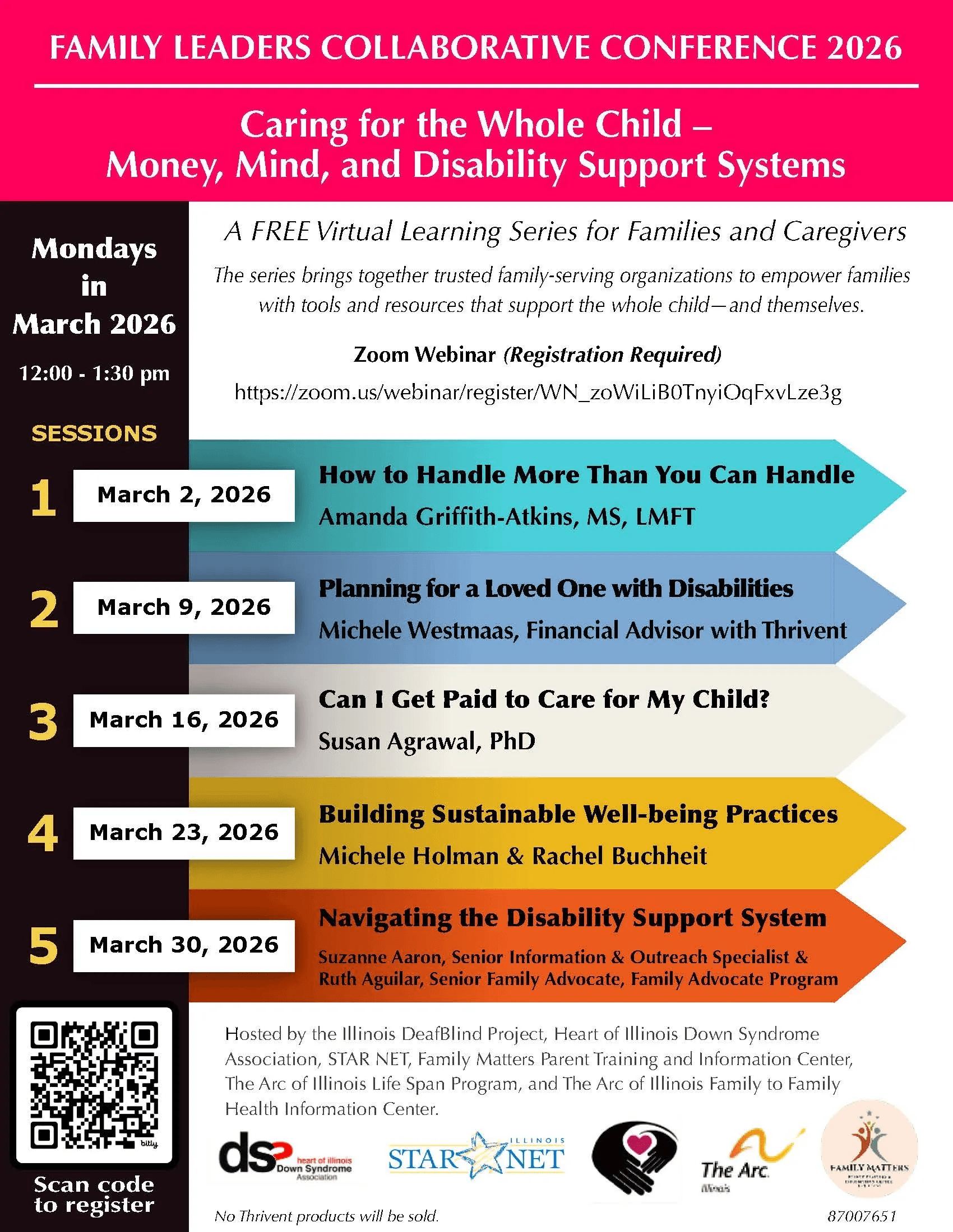 Family Leaders Collaborative Conference 2026: Caring for the Whole Child – Money, Mind, and Disability Support Systems