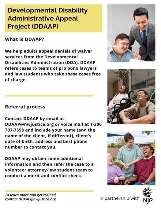 Developmental Disability Administrative Appeal Project