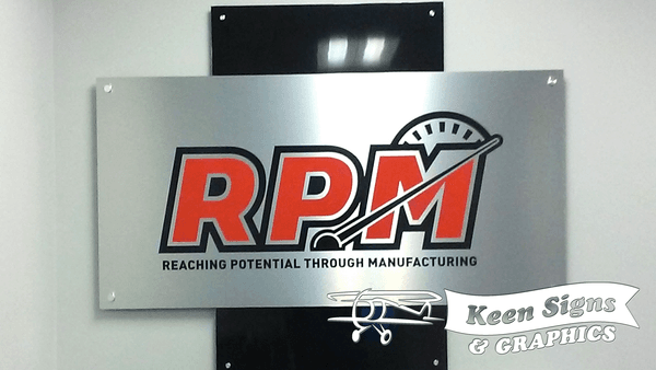 RPM Indoor Sign