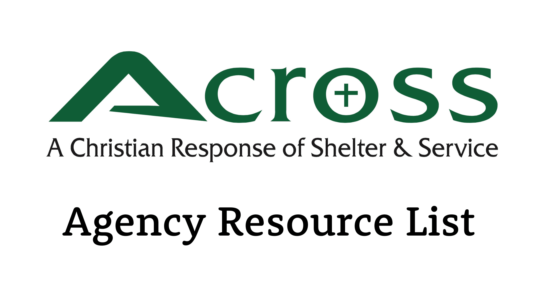 Ellis County Agency Resource List