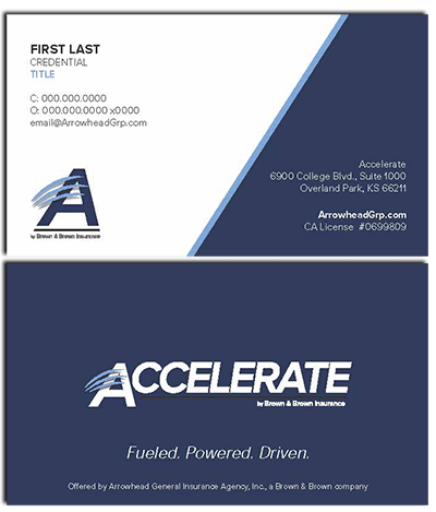 Accelerate Business Card